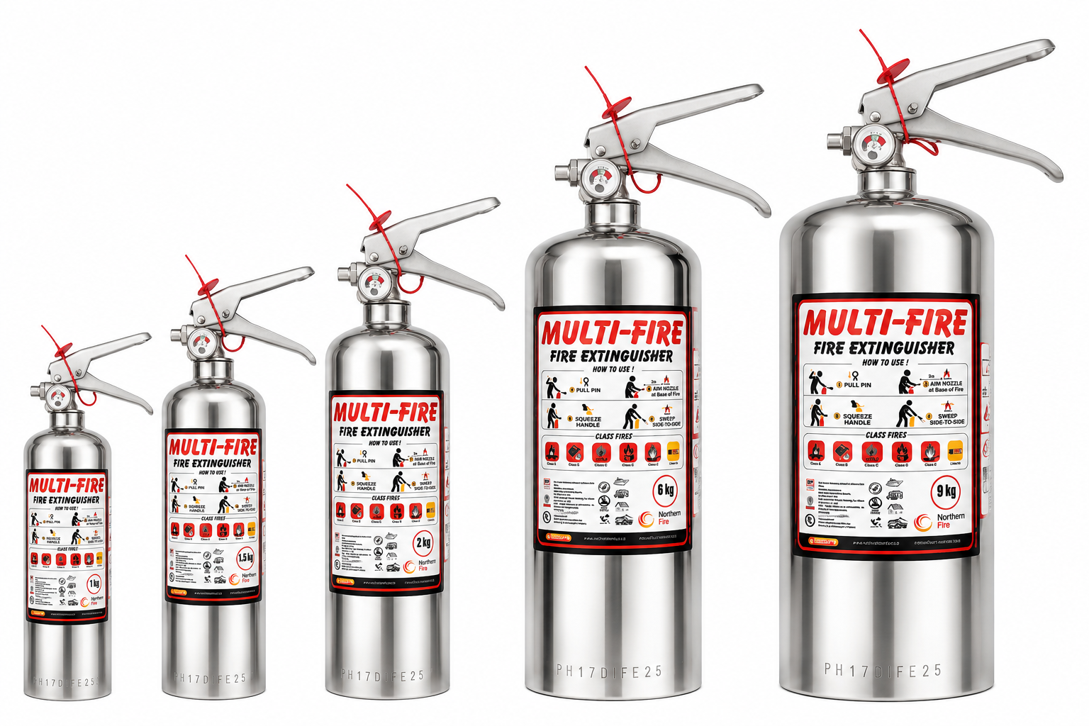 1 Litre Multi-Fire Extinguisher